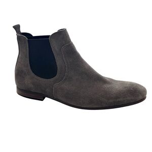 The Rail Men’s Brysen Chelsea Suede Boot 8M Gray